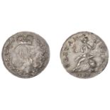 George III (1760-1820), Pattern Sixpence, 1788, by J.P. Droz, edge grained, 2.48g/6h (ESC 22...