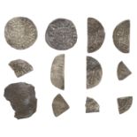 Henry III, Long Cross coinage, Pennies (2), class IIIa, Northampton, Lucas, 1.37g/11h, class...