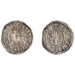 John (1199-1216), Penny, class IVc, London, Ricard, ricard Â· on lvn, 1.38g/6h (SCBI Mass 116...