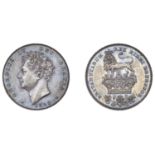 George IV (1820-1830), Proof Sixpence, 1826, type 3, edge grained, 2.83g/6h (ESC 2435; S 381...