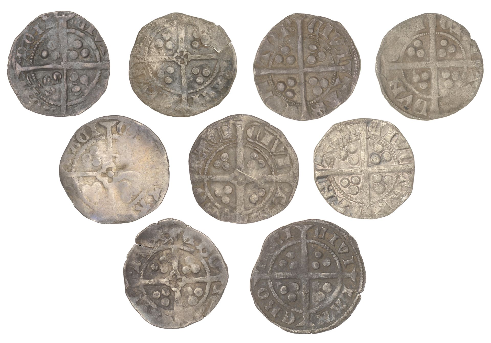 Edward II (1307-1327), Penny, class 14, Canterbury, 1.08g/12h (S 1466); Edward III, Pre-Trea... - Image 2 of 2