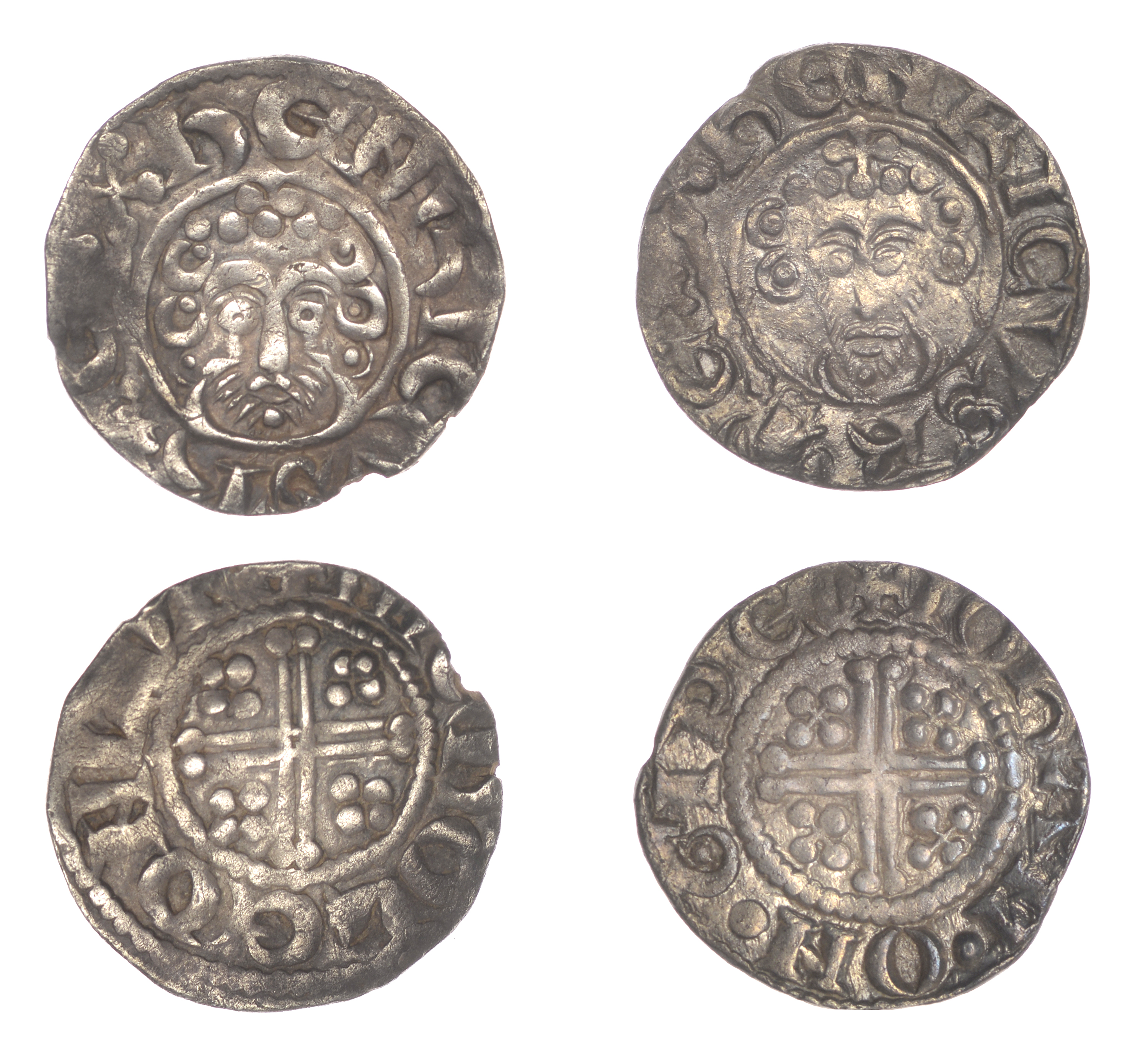 John (1199-1216), Penny, class Vb, Ipswich, Iohan, iohan . on . gipe, 1.05g (SCBI Mass 1510;...