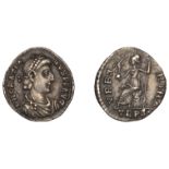 Roman Imperial Coinage, Gratian, Siliqua, Trier, 375-8, pearl-diademed, draped and cuirassed...