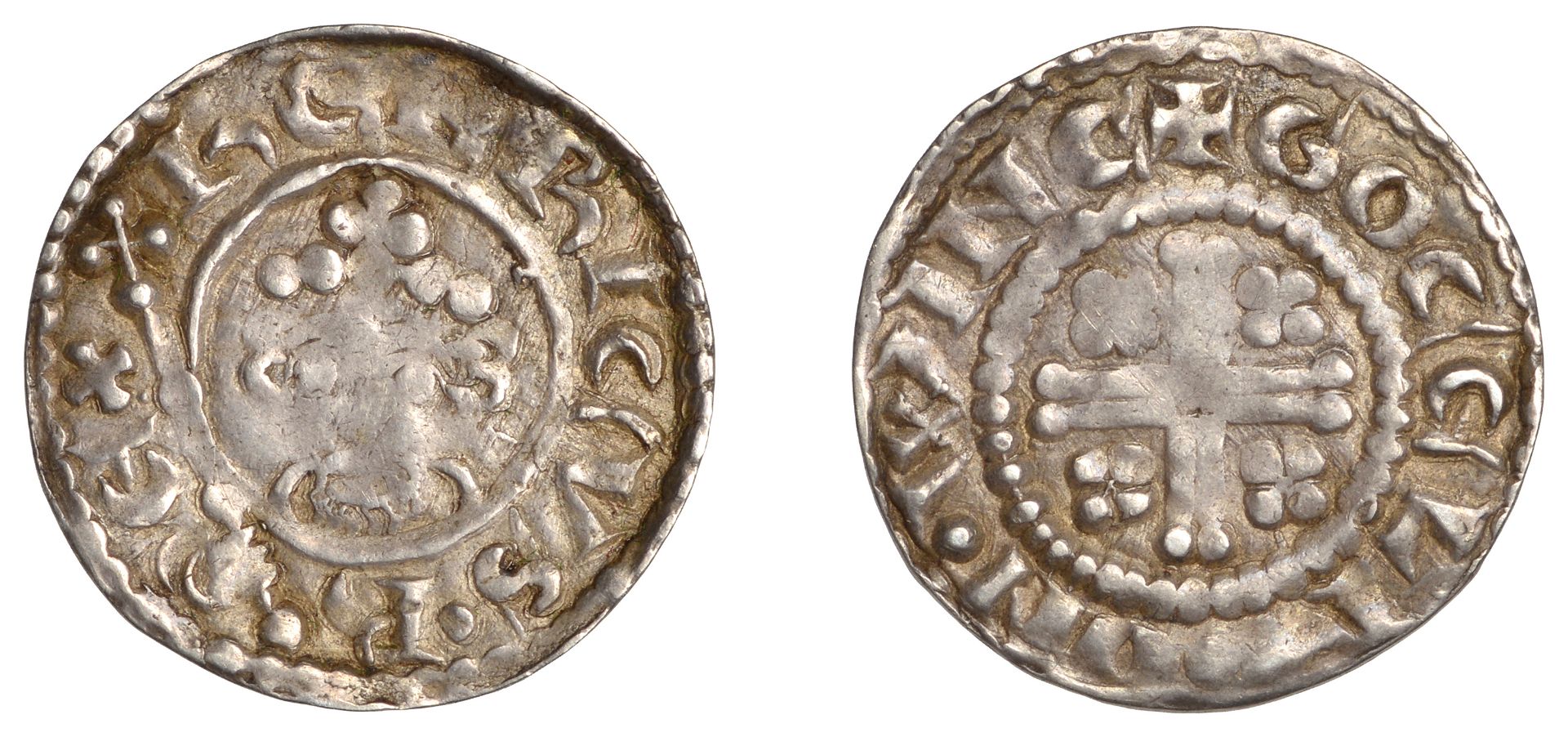 Henry II (1154-1189), Penny, class Ib2, Winchester, Gocelm, gocelm Â· on Â· winc, 1.47g/6h (SC...