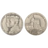 George V, Silver Jubilee, 1935, a silver medal by P. Metcalfe, conjoined busts left, rev. vi...