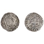 Richard I (1189-1199), Penny, class IVa, Durham, Alain, alein Â· on Â· dvre, 1.35g/1h (SCBI Ma...