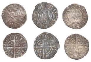 Richard II (1377-1399), Halfpence (3), all intermediate style (S 1699) [3]. Fine Â£40-Â£60