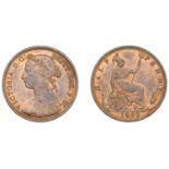 Victoria (1837-1901), Halfpenny, 1882h (F 347; BMC 1833; S 3957). Minor spotting on obverse,...