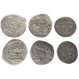 Timurid, Khalil Sultan, Tanka, Samarqand 810h, 6.25g/2h (A 2391; ICV 2302); together with ot...