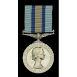 Royal Observer Corps Medal, E.II.R., 1st issue (Chief Observer. F. E. O. Couchman.) nearly e...