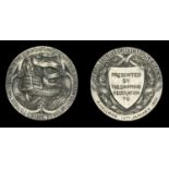 Shipping Federation Medal for Meritorious Service, 1st (1910) type, silver (A. Hellman 12th....