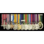 A Second War M.B.E., Great War 'Western Front' M.M. group of eleven awarded to Major A. Shel...