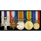A Great War 'Salonika' M.C group of five awarded to Captain J. R. Green, Hampshire Regiment...