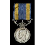 Sweden, Kingdom, Medal for Zeal and Devotion (FÃ¶r Nit Och Redlighet i Rickets TjÃ¤nst), Gusta...