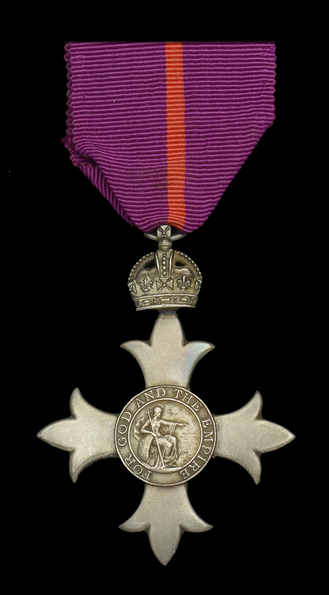 The Most Excellent Order of the British Empire, M.B.E. (Military) Member's 1st type breast b...