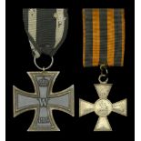 Germany, Prussia, Iron Cross 1914, Second Class breast badge, silver with iron centre, unmar...