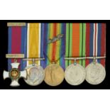 A Great War 'Palestine operations' D.S.O. group of five awarded to Vice-Admiral (Retired) J....