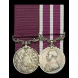 Pair: Sergeant Trumpeter J. Davies, Royal Horse Artillery Army L.S. & G.C., V.R., 3rd iss...