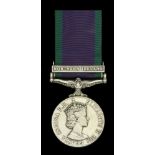 General Service 1962-2007, 1 clasp, Northern Ireland (24277940 Tpr. P. M. Peabody. QOH.) som...