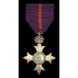 The Most Excellent Order of the British Empire, O.B.E. (Military) Officer's 1st type breast...