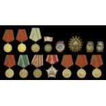 Union of Soviet Socialist Republics, Medal for the Defence of Moscow, bronze; Medal for the...