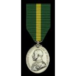 Territorial Force Efficiency Medal, G.V.R. (61 Sjt: W. H. White. 1/Wessex B. R.F.A.) small s...