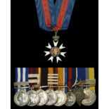 A Great War C.M.G. group of nine awarded to Colonel J. R. Dyas, Hampshire Regiment, later Ro...