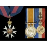A Great War C.M.G. group of three awarded to Surgeon Captain G. T. Bishop, Royal Navy The...