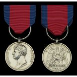 The Waterloo medal awarded to Colonel Patrick Doherty, C.B., K.C.H., who commanded the 13th...