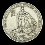 Alexander Davison's Medal for The Nile 1798, silver, unmounted, some light marks and minor e...
