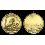 Honourable East India Company Medal for Seringapatam 1799, silver-gilt, 48mm, Soho Mint, fit...