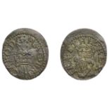 Charles I (1625-1649), Farthing, Richmond type 9, mm. martlet on rev. only, 6 harp strings,...