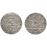Sultans of Bengal, Ghiyath al-din Bahadur, Rupee, Satgaon (96)5h, 11.30g/4h (Zeno 120514 var...