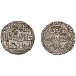 Sultans of Dehli, Ghiyath al-din Tughluq, Tanka, Qila' Deogir 722h, 11.01g/10h (GG D307 [dat...