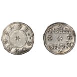 Eadred (946-955), Penny, Two Line type [HT 1], Ã†thelmund, rev. Ã¦delm vnd mo in two lines div...