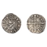 Alexander III (1249-1286), Second coinage, Halfpenny, mm. cross pattÃ©e, rev. two mullets of...