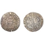 James II (1437-1460), Second coinage, Groat, Second issue, Edinburgh, type II, mm. crown, no...