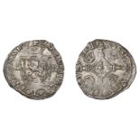 Mary (1542-1567), First period, Plack, 1557, type d, mm. cross potent on obv., lis on rev.,...