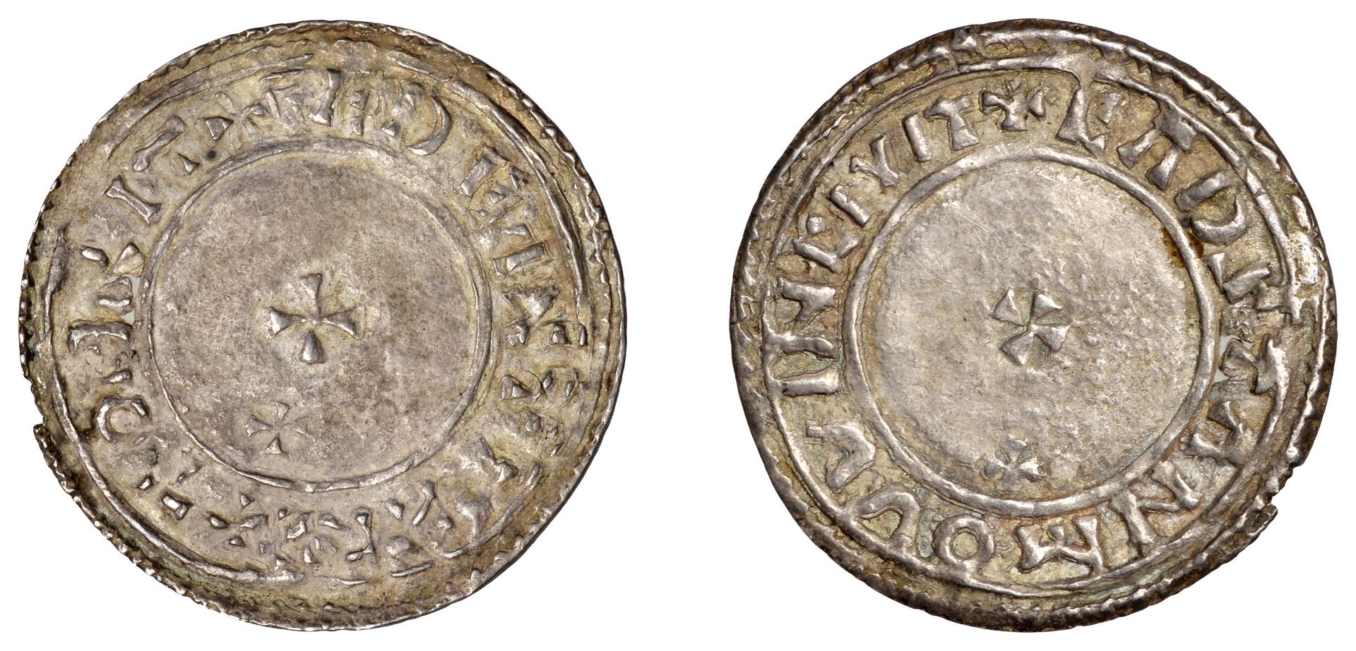 Ã†thelstan (924-939), Penny, Circumscription Cross type, irregular types, after Winchester, E...