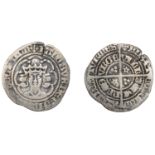 James III (1460-1488), Light issue, Groat, Edinburgh, mm. cross fleury, crown with five spik...