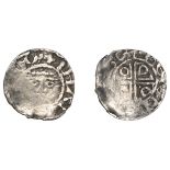 Ireland, John (as Lord), Second coinage, Halfpenny, type Ib, Waterford, Geffrei, gefre on [...