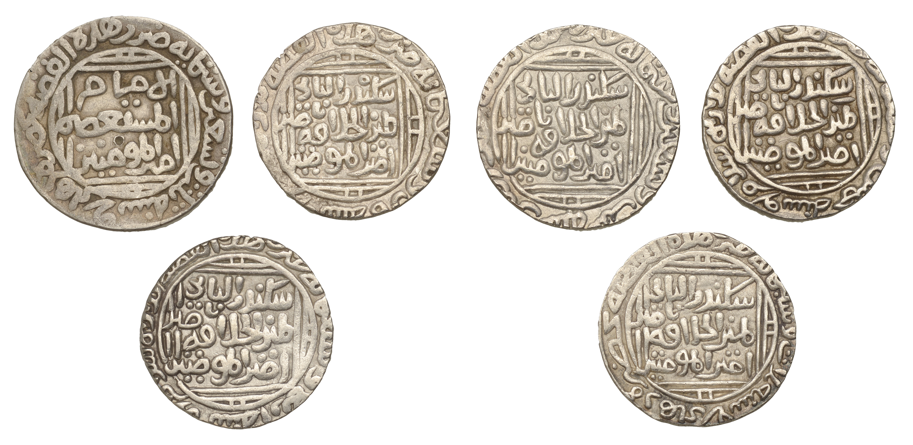 Sultans of Dehli, Jalal al-din Firuz, Tanka, Hadrat Dehli 693h (GG D197; ICV 2461); 'Ala al-...