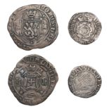 James IV (1488-1513), Plack, type II, mm. cross, Lombardic lettering both sides, star stops,...