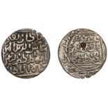 Sultans of Bengal, Shams al-din Ilyas, Tanka, Satgaon 752h?, rev. legend in square, 10.44g/5...