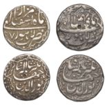 Mughal Empire, Jahangir, Rupees (2), Lahore, yr 6, Bahman, 11.30g/9h, yr 7, Isfandarmuz, 11....