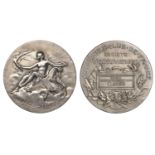 FRANCE, Automobile-Club de France, 1895, a silver SociÃ©tÃ© d'Encouragement award medal by J.-...