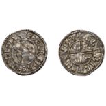 Ã†thelred II (978-1016), Penny, CRVX type, Southwark, Ã†lfric, Ã¦lfric m-o svdb, 1.40g/11h (SCB...