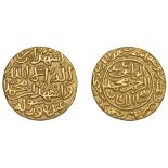 Sultans of Dehli, Muhammad b. Tughluq, Dinar, Hadrat Dehli 726h, 12.76g/9h (GG D331; ICV 250...