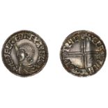 Ã†thelred II (978-1016), Penny, Long Cross type, Wallingford, Ã†lfric, Ã¦lfric mÏ‰o pelig, 1.73g...