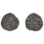 James III (1460-1488), Farthing, Bp Kennedy, type II, rev. mo pavper, 0.33g (SCBI 35, 805; S...